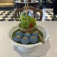 Dumplings   at Vegan Mahanakhon in Bangkok