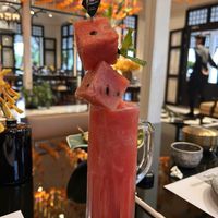 Watermelon juice  at Vegan Mahanakhon in Bangkok