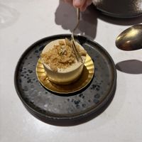 Peanut biscuit cake. Decadent!  at Vegan Mahanakhon in Bangkok