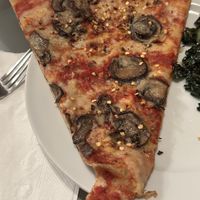 Special mushroom vegan slice  at Mama's Boy Pizza in Oakland