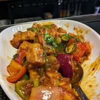 Tofu app at Gaia Masala & Burger in Denver