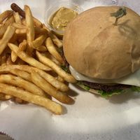 Masala burger   at Gaia Masala & Burger in Denver