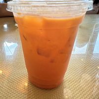 Vegan Thai teaa  at Chay Restaurant in Falls Church