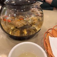 Flower tea. Enough for 4.    at Chay Restaurant in Falls Church