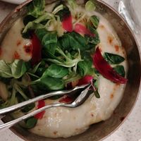 Gnocchi gratinati al comté con contorno di insalata (non in foto) at Chère Amie in Strasbourg