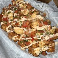 Loaded tots   at Tim's Tavern in Seattle