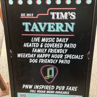   at Tim's Tavern in Seattle