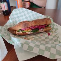 Banh mi at The Green Goose in Glasgow