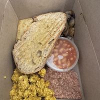 Breakfast box   at The Green Goose in Glasgow