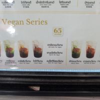 Vegan menu at Cha Tra Meu - I‘m Chinatown in Bangkok