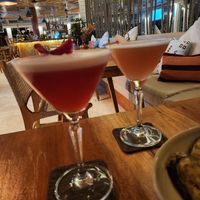 Vegan cocktails at Cocoon Day Club in Seminyak