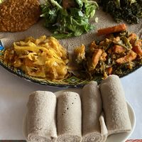 Veggie Combo  at Enjera in Arlington