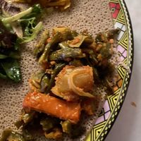 Green beans   at Enjera in Arlington