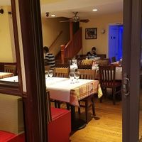 inside at Enjera in Arlington