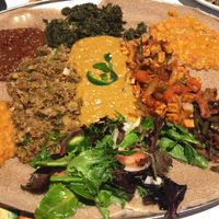 Vegan Sampler!  at Enjera in Arlington