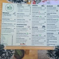 Menu 2 at Cactus  in Koh Tao