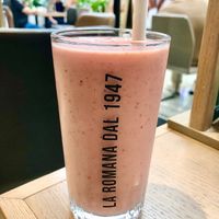 Strawberry milkshake  at Gelateria La Romana in Dubai