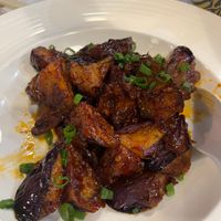 Eggplant with Spicy Garlic Sauce at Peter Chang in Baltimore