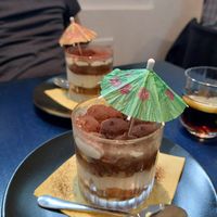 Tiramisu 💜 at Meow Pizzeria Verde in Innsbruck