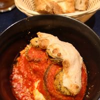 aubergine parmegiana - AMAZING!!! at Meow Pizzeria Verde in Innsbruck