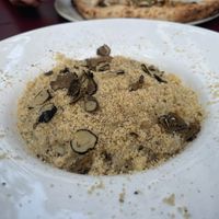 Truffel risotto  at Meow Pizzeria Verde in Innsbruck