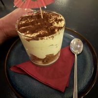 Tiramisu  at Meow Pizzeria Verde in Innsbruck