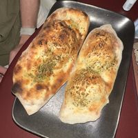 Garlic breadd  at Meow Pizzeria Verde in Innsbruck