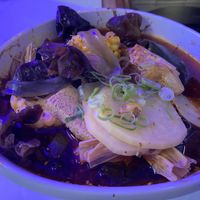 Vegan lunch soup March 2025  at Hot&Hot - 沸腾三国 in Amsterdam