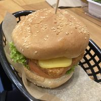 Simple yet delicious Burger from their new burger range 🌱  at Gorilla Kitchen - K'Road in Auckland