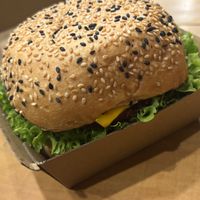 Vege patty burger  at Gorilla Kitchen - K'Road in Auckland