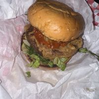 Chick’n sandwich   at Village Kitchen in Decatur