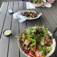 More yogi bowls and brussel sprouts 🌱   at South G Kitchen in Arcata