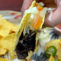 Black Bean Taco  at Tijuana Flats in Mobile