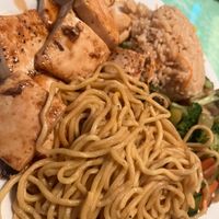 Tofu hibachi image but closer at Sashimi Fusion in Jacksonville