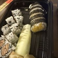 Tofu skin roll & mango roll  at Sashimi Fusion in Jacksonville