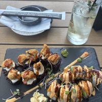 Mushroom magic and Mt Fiji   at Kraken Sushi & Beyond in Chicago