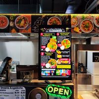 Thai menu at Urban Food ZH in Zurich