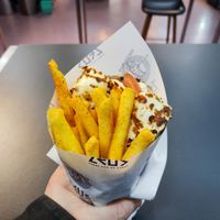 Vegan "Halloumi" at Urban Food ZH in Zurich