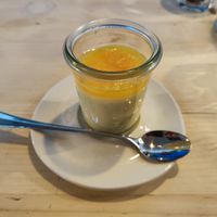 Panna cotta at Certo in Zurich