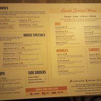 Menu February 2024 (2 of 2) at Kapow Thai Street Food in Wilmington