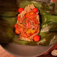 Chayote Xik entree at Nomade in Austin