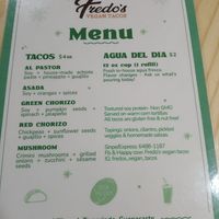  at Fredo's Vegan Tacos in Tamarindo