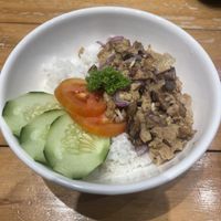 Vegan Sisig!  at The Green Bounty Kitchen in Davao City