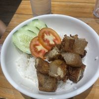 Vegan lechon!  at The Green Bounty Kitchen in Davao City