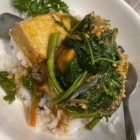 We love that there’s a vegan option at SM Ecoland since there really aren’t many vegan choices in that mall. We also appreciate that this place offers a vegan menu. tofu is fre at The Green Bounty Kitchen in Davao City