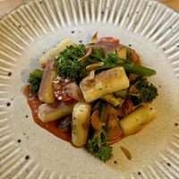 Herb & garlic gnocchii  at The Ginger Fox in Brighton