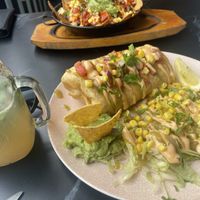 Chimichanga and Tacos 😋  at EL Mexicano Kitchen & Bar in Adelaide