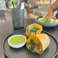 Pumpkin Burrito at Plantiful  in Bangkok