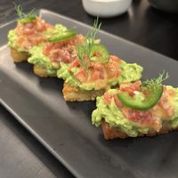 Tuna sushi  at Plantiful  in Bangkok