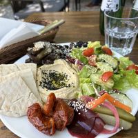   at 2 Okna Cafe in Krakow